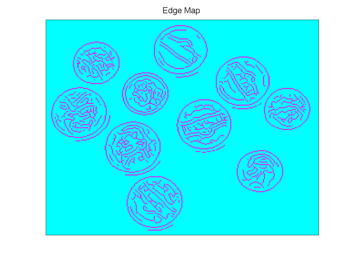 Figure 2: Edge Map from Canny Edge Detector
